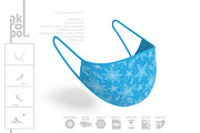 Face Mask Mockup -02, a Mask Mockup by akropol (Thumbnail 2 of 4)