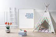 10 PSD frames mockup with flowers, a Books & Magazine Mockup by Radmila (Thumbnail 7 of 8)