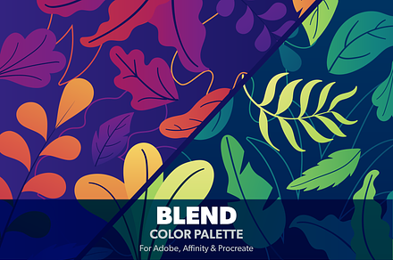 Blend color palette for AI, AF, Pr, a Palette Add-On by Monolinea