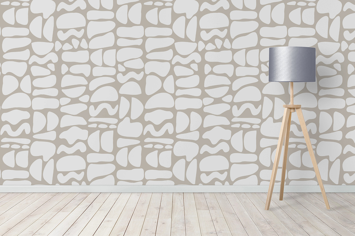 Abstract Stone Shapes, a Pattern Graphic by MalyskaStudio (Photo 16 of 21)