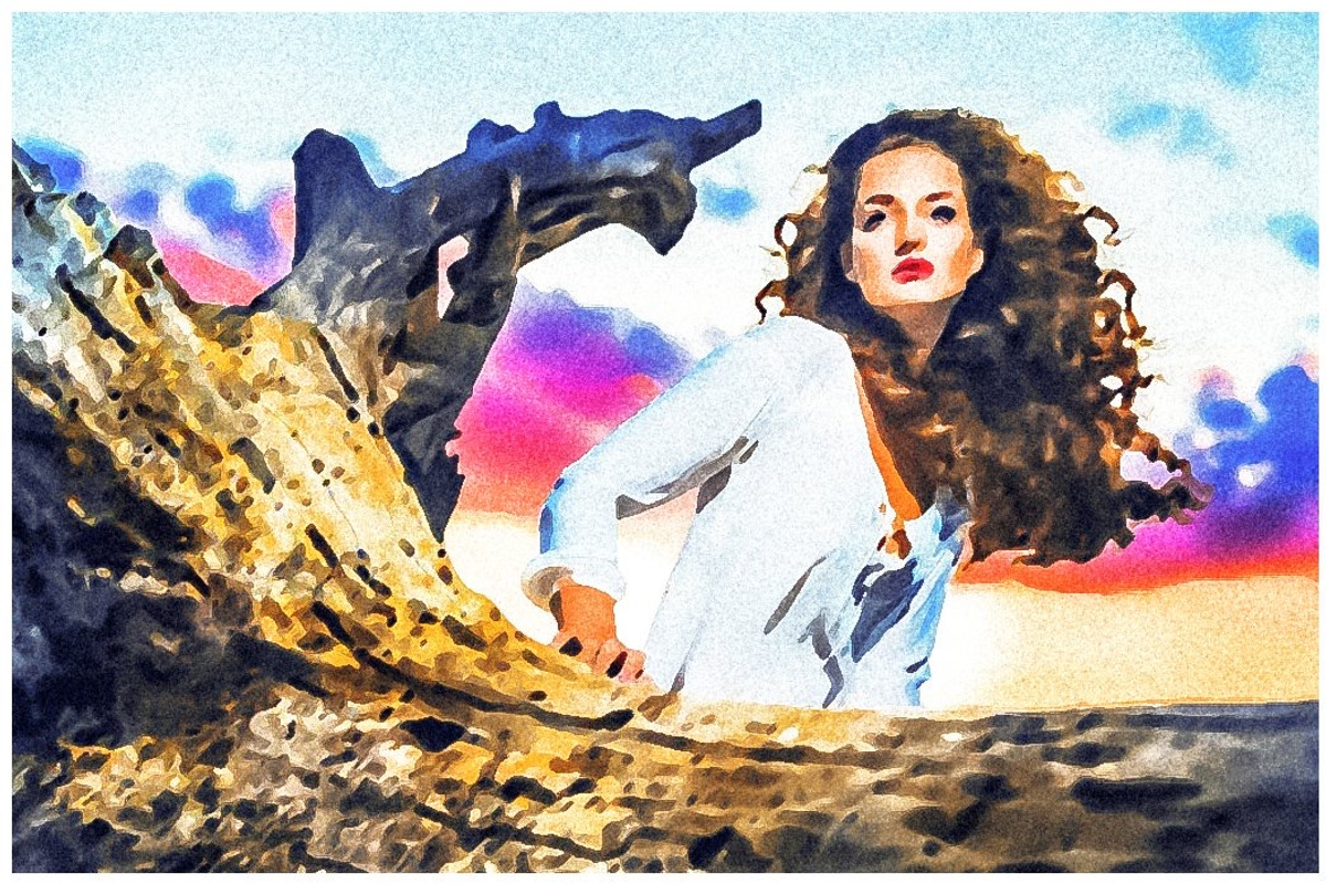 Lovely Watercolor Effect Actions, an Action Add-On by JasGraphicTools (Photo 36 of 36)