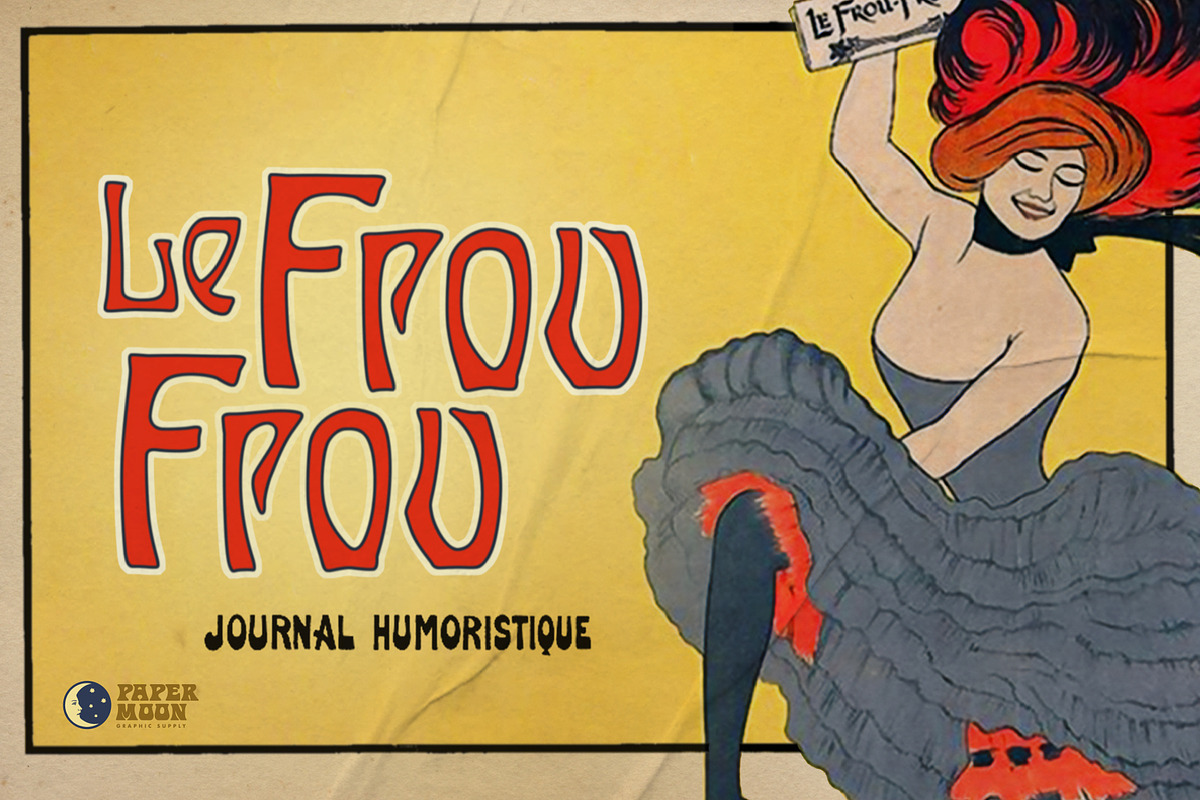 Orchid - Vintage Art Nouveau Font, a Font by Paper Moon Graphic Supply (Photo 7 of 11)