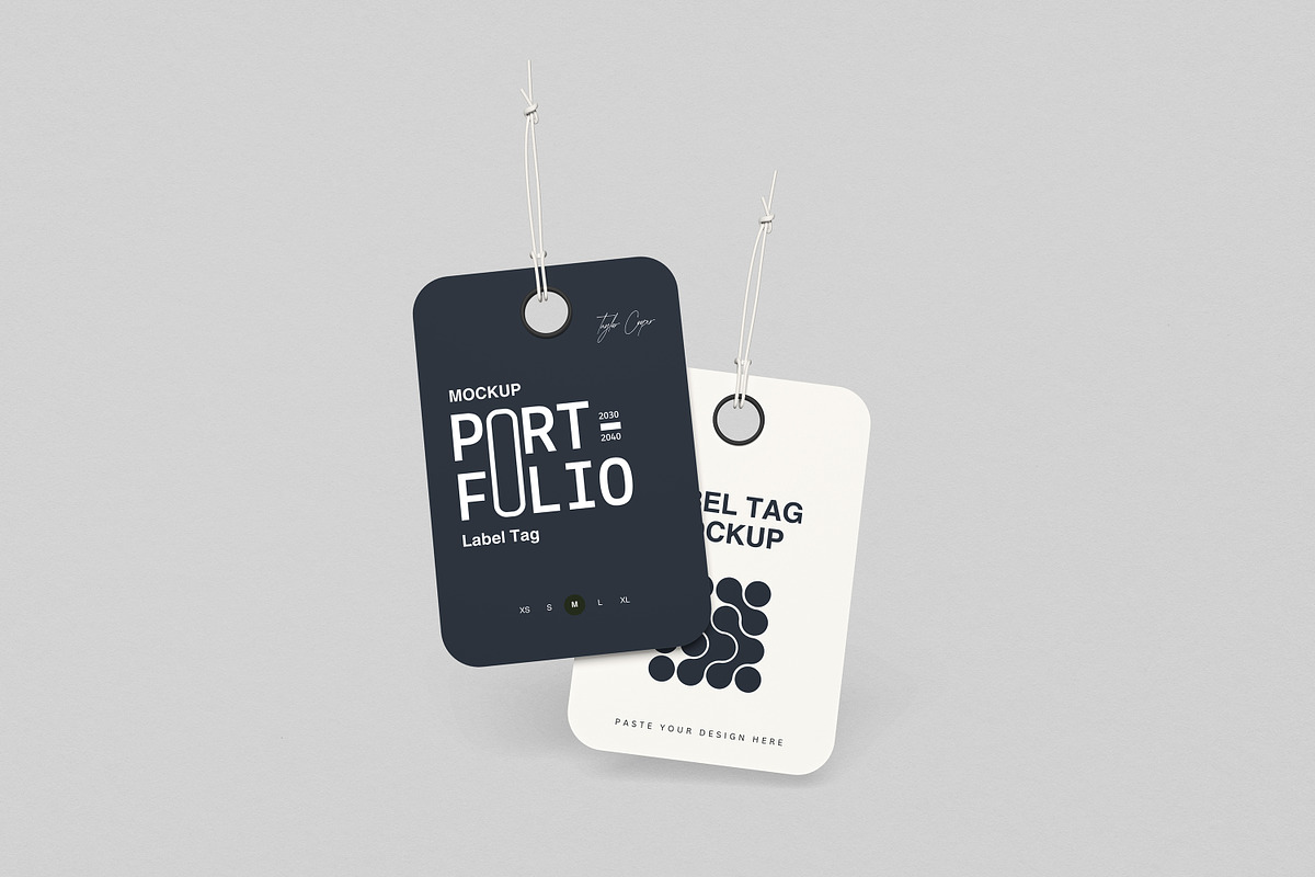Label Tag Mockup, an Advertising Mockup by AnasStudio (Photo 5 of 13)