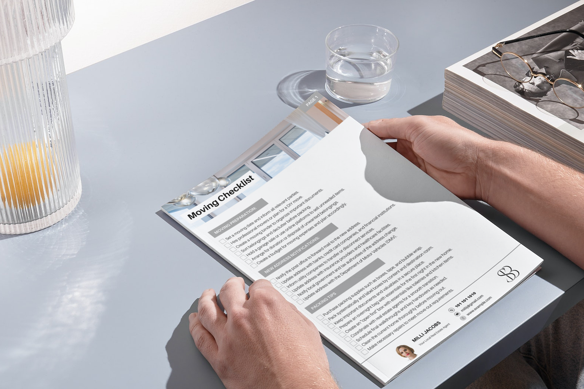 Real Estate Moving Checklist, a Marketing Template by Modernastic - Canva (Photo 4 of 6)