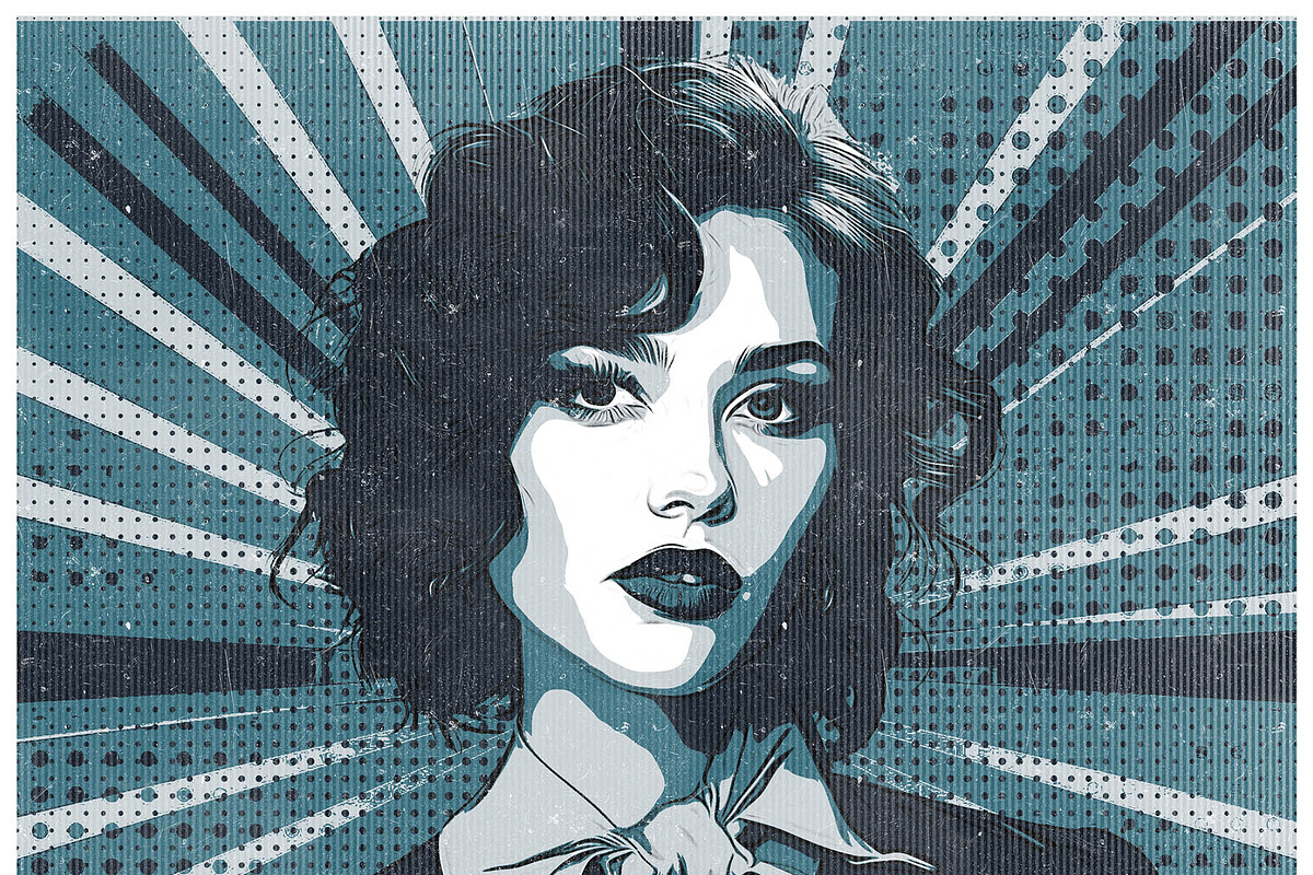 Photoshop Pop Art Style Photo Effect, an Action Add-On by Photoshop Action (Photo 2 of 17)