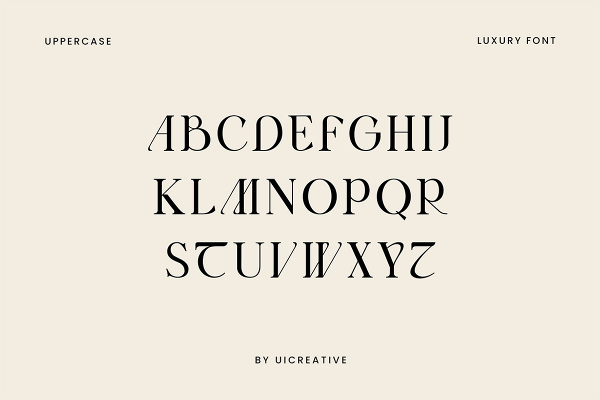 Monumental Modern Display Serif Font, a Serif Font by UICreative (Photo 4 of 13)