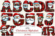 Christmas Alphabet Letters, an Illustration by DreamCafeArt (Thumbnail 1 of 7)