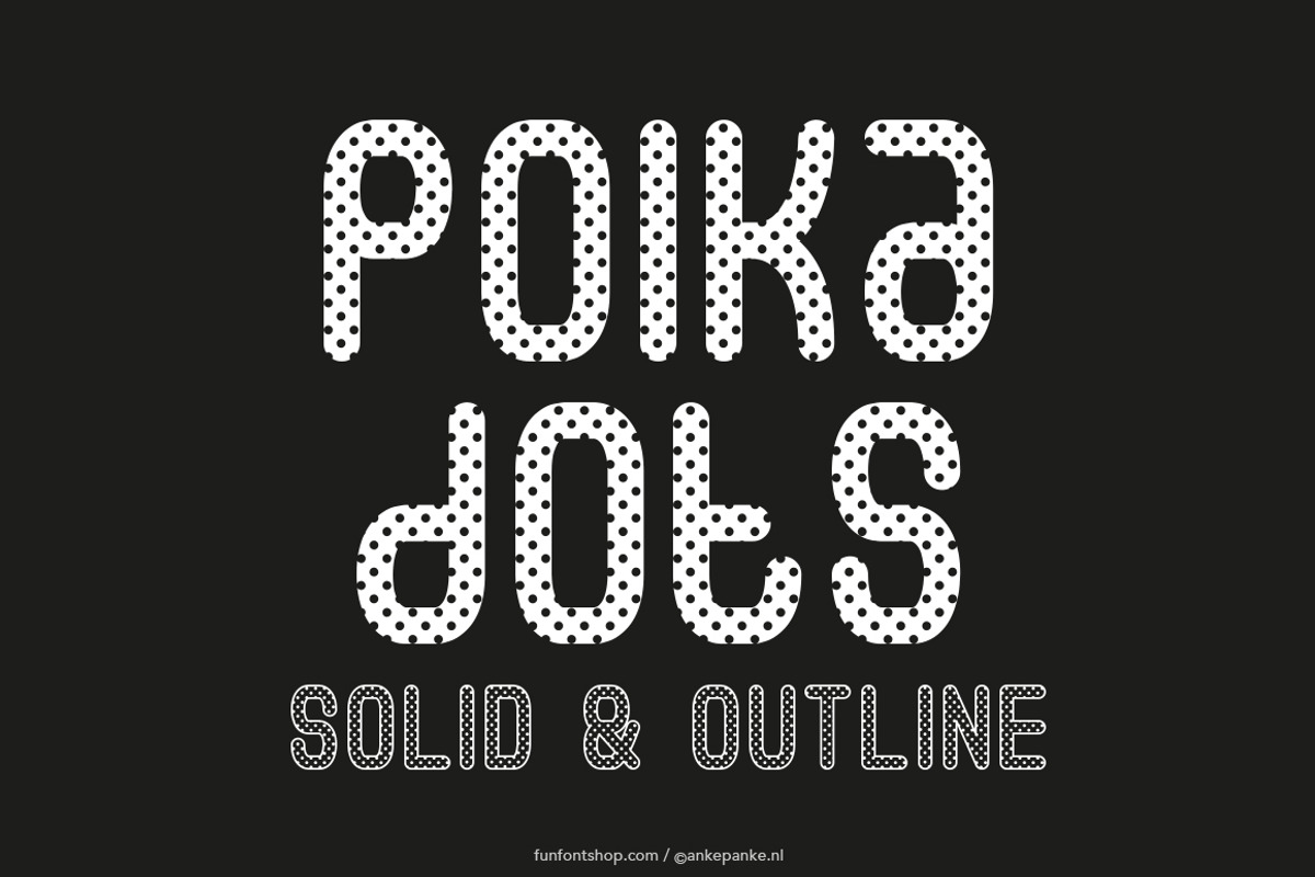 Polkadots I Font