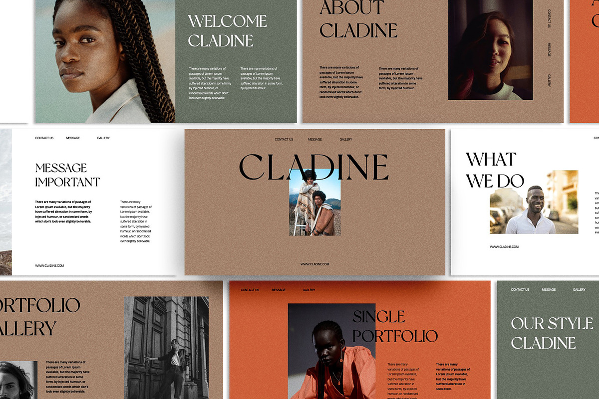 Cladine Presentation Template
