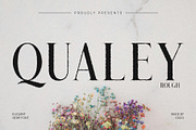 Qualey Rough, a Serif Font by Craft Supply Co. (Thumbnail 1 of 8)