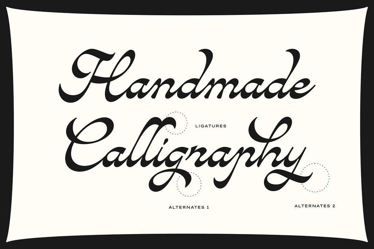 Avandgarde Modern Script, a Font by Swandtype (Photo 2 of 10)