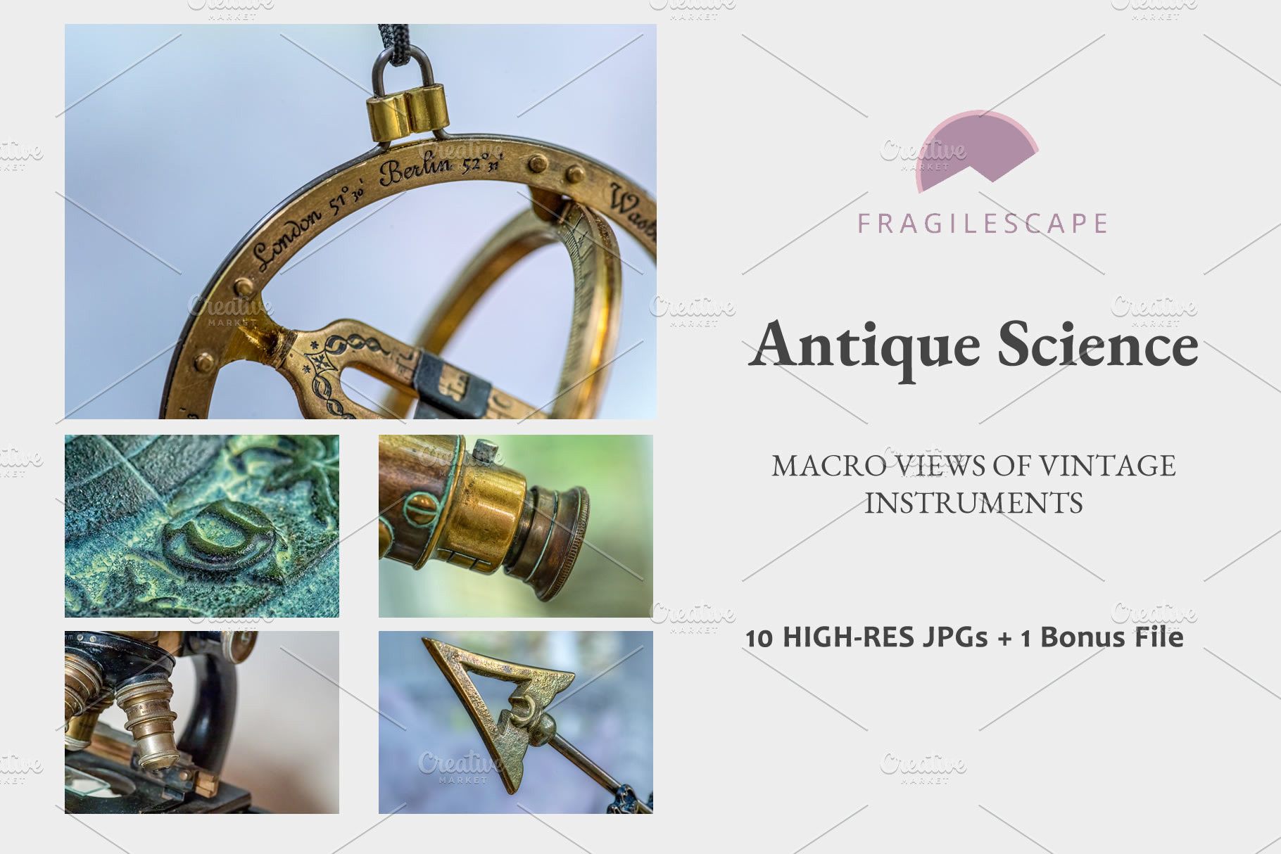 Antique Science: Macro JPGs, a Technology Photo by Fragilescape