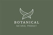 Minimalist Nature Leaf Logo Set, a Branding & Logo Template by Dyn Studio (Thumbnail 3 of 6)