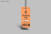 Clothing Tag Mockup, an Advertising Mockup by Bangdastudio (Thumbnail 11 of 11)