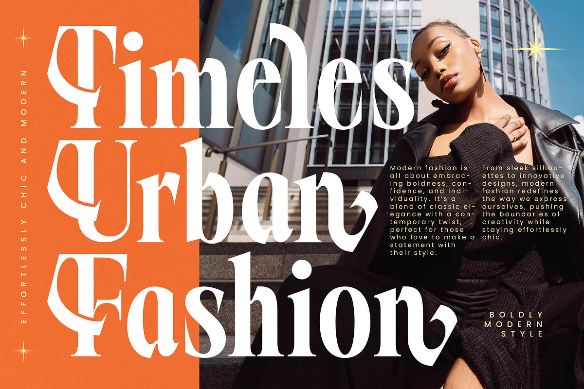 Burstyle Modern Serif Display, a Serif Font by timelesstype.co (Photo 13 of 20)