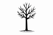 Wild Forest Tree Clipart Set, an Illustration by balal (Thumbnail 17 of 21)