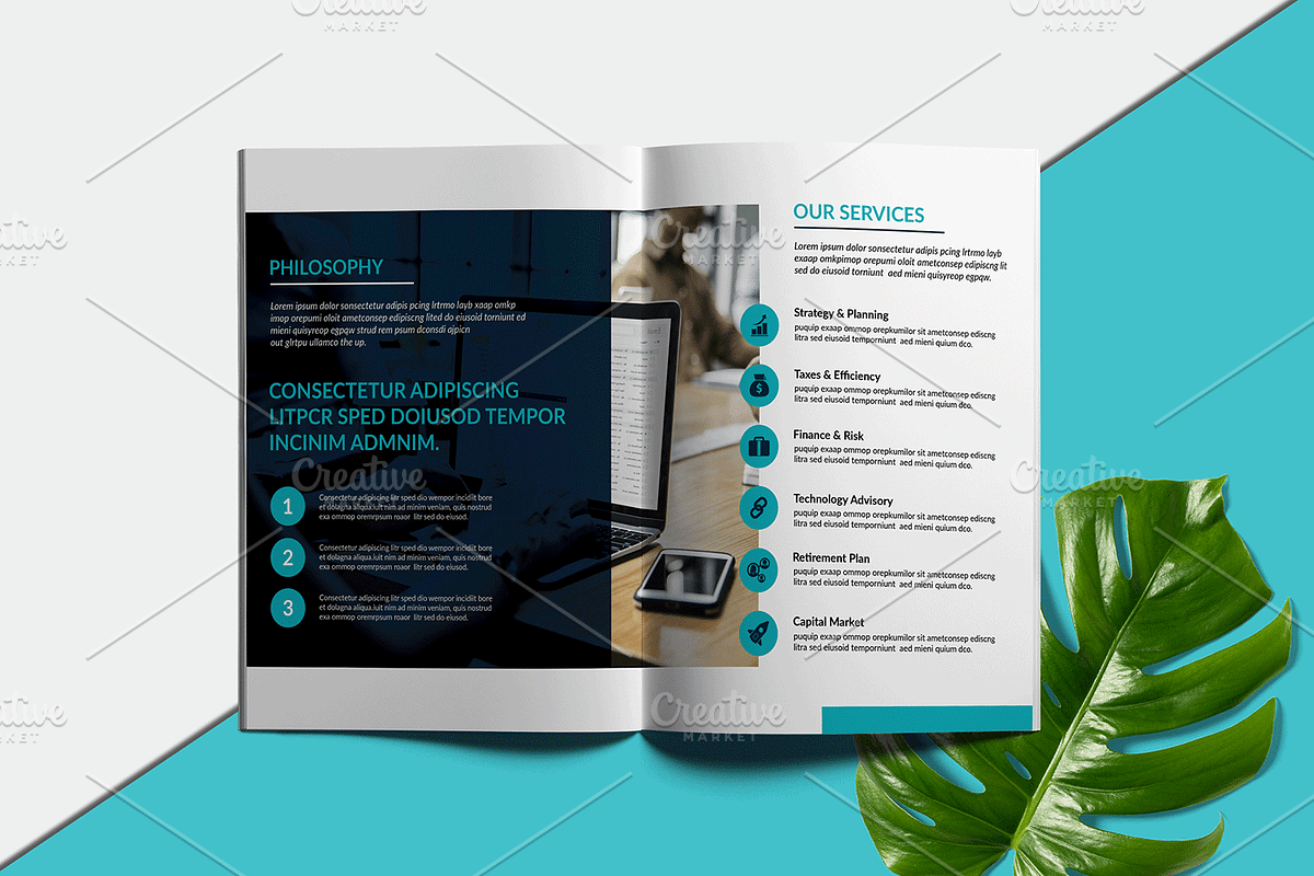 Company Profile Brochure - V04, a Brochure Template by Template Shop (Photo 7 of 9)