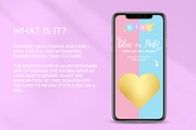 Boy Gender Reveal Scratch Card, a Landing Page Template by SunshineStudioBoutique (Thumbnail 4 of 8)