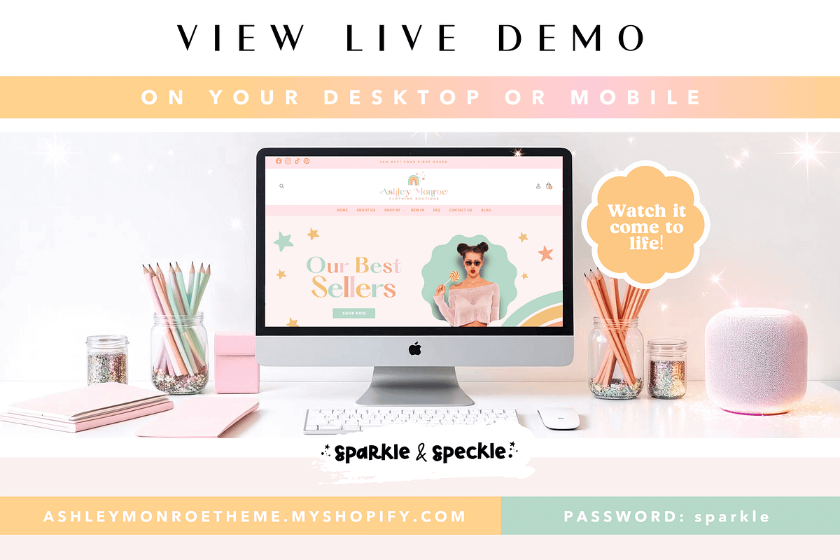 Rainbow Shopify Theme preview 4