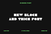 Rinzek - Bold Modern Font, a Sans Serif Font by Viswal Studio (Thumbnail 3 of 6)