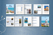 Travel Agency Itinerary Template, a Brochure Template by R-studio (Thumbnail 9 of 9)