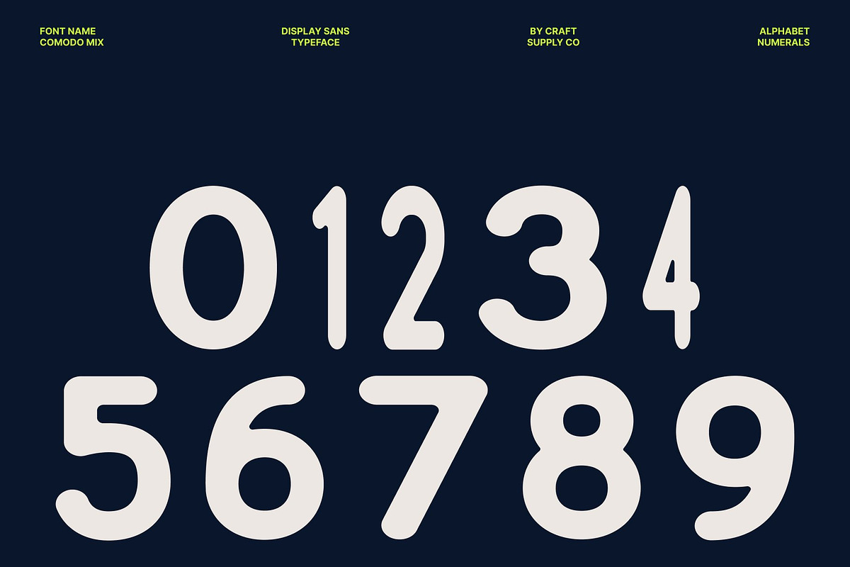 Comodo Mix, a Sans Serif Font by Craft Supply Co. (Photo 5 of 8)