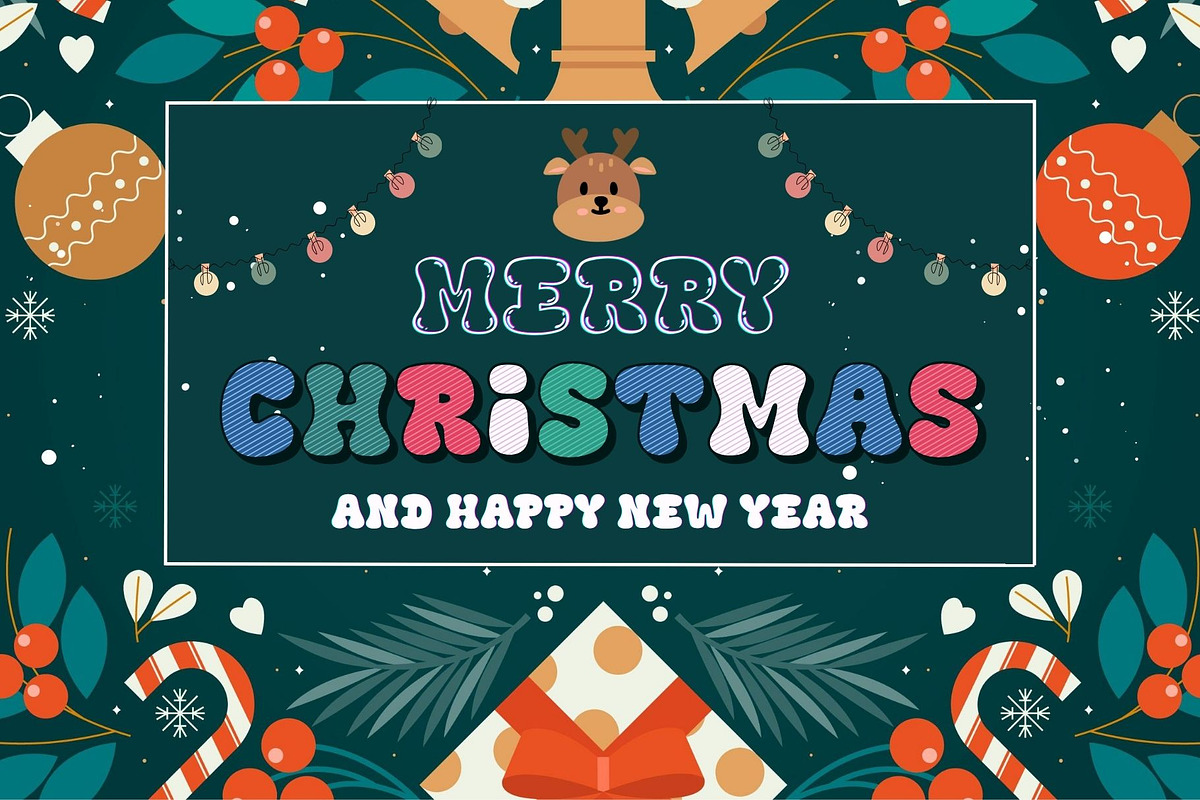 Fox Squish: 4 Font Styles, a Symbol Font by Fox7 By Rattana (Photo 4 of 14)