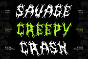 CS Ravage – Black Metal Font, a Blackletter Font by Craft Supply Co. (Thumbnail 2 of 8)