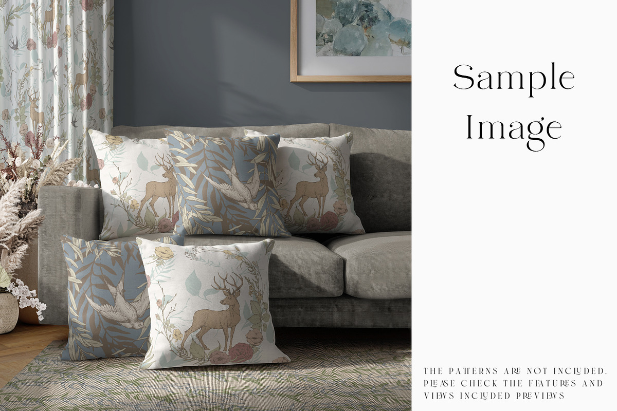 Throw Pillows Mockups, a Mockup by mock-ups (Photo 21 of 21)