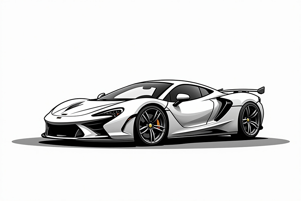 Luxury Car Clipart Vector Pack, an Illustration by BIPLOB EXPERT (Photo 9 of 9)
