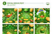 Lucky Leprechaun Bash Watercolor, an Object Illustration by CreativeValuation (Thumbnail 5 of 13)