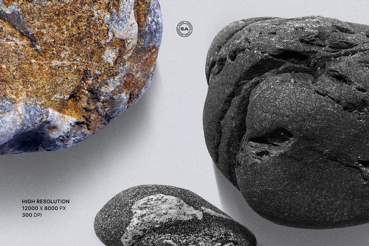 30 Realistic Stone Scene Creator, a Presentation Template by Artcoast Std. (Photo 2 of 10)