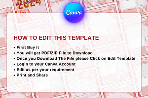 Canva Planner Template