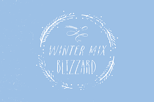 Winter Mix Blizzard