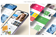 ALL 3D iPHONE MOCK-UP BUNDLE VOL-I3, an iPhone Mockup by Graphicsworld125 (Thumbnail 10 of 22)
