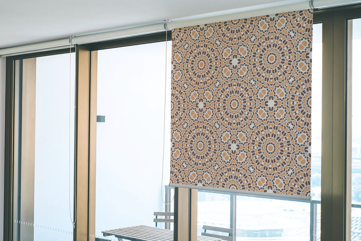 Beige Mosaic Patterns Set, a Pattern Graphic by dacascas (Photo 6 of 10)