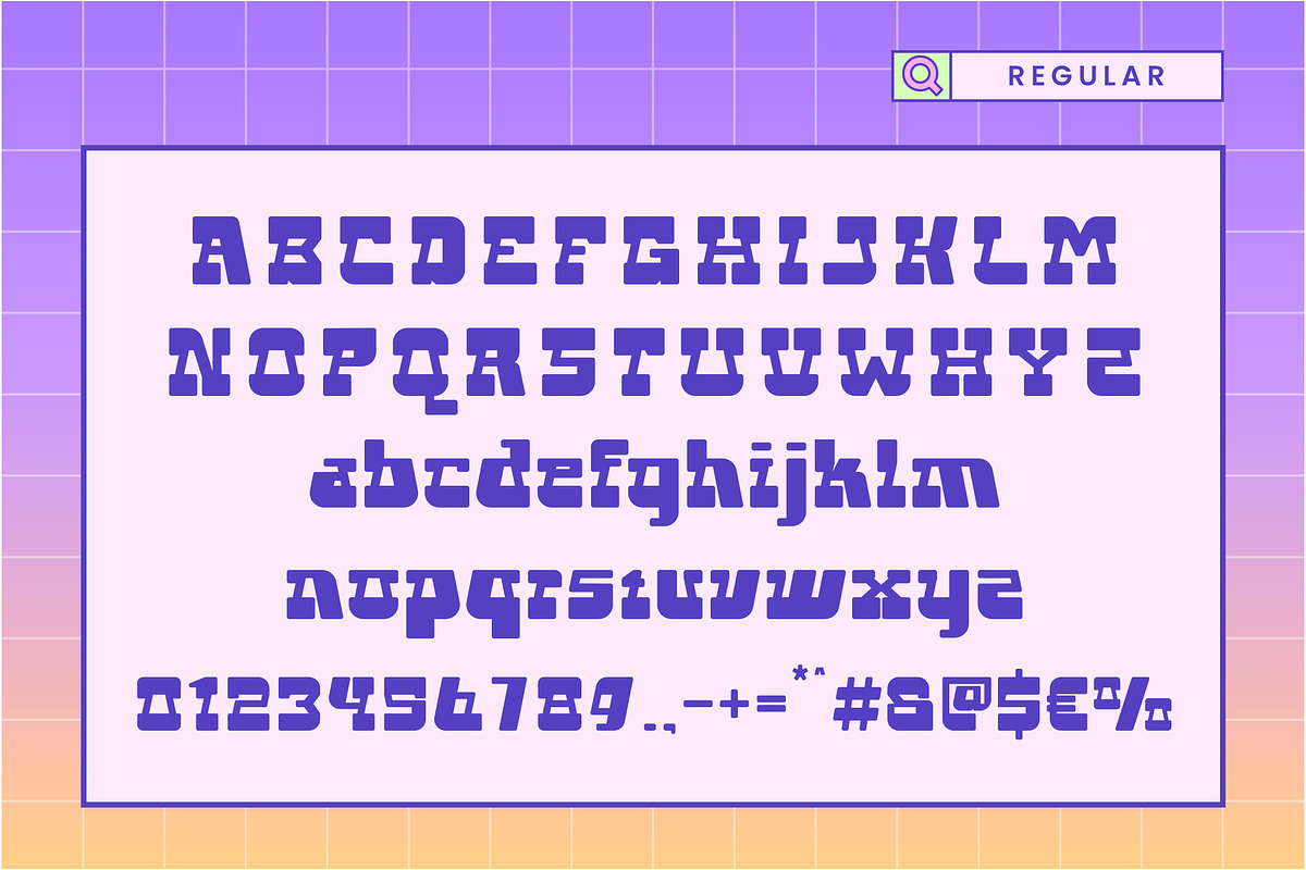 Keyute - Y2k Display Typeface, a Symbol Font by Dryy.type (Photo 4 of 8)