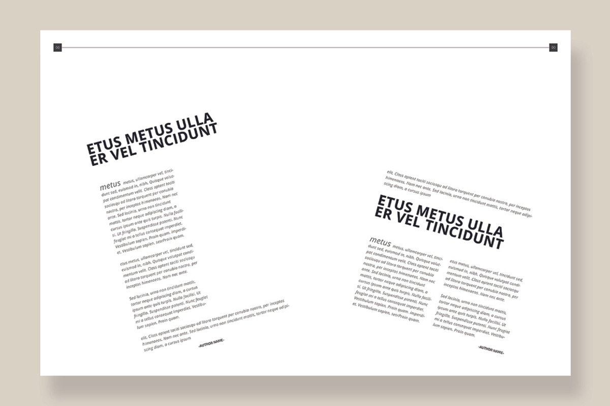 Magazine Template 05, a Magazine Template by pmvch (Photo 7 of 12)