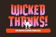 Rooted Display Typeface, a Sans Serif Font by Aiyari (Thumbnail 11 of 12)