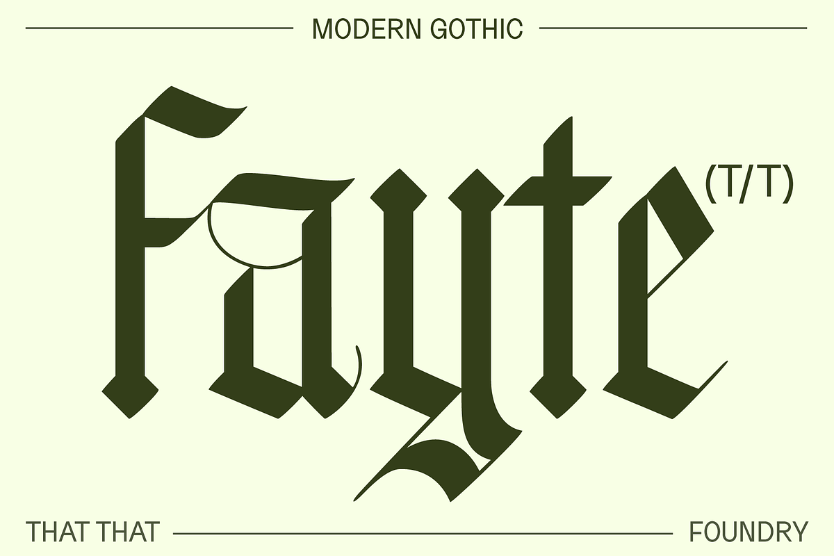 Hand Picked Font Bundle Vol 02, a Blackletter Font by That That Creative (Photo 11 of 20)