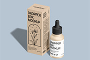 Dropper Box Mockup, a Packaging Mockup by Permadi Creative (Thumbnail 2 of 5)