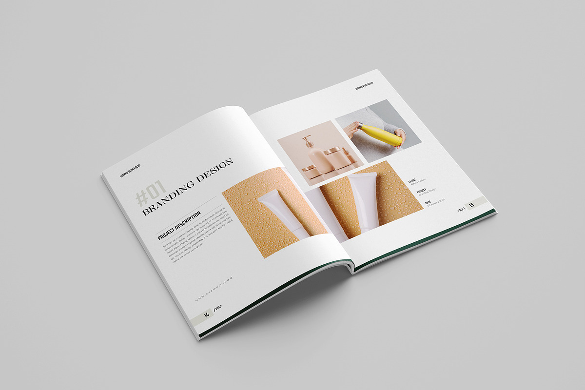 Works | Portfolio Template, a Brochure Template by Spark_Creative (Photo 8 of 15)