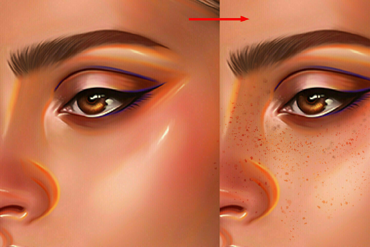 Freckles Brush Pack, a Brushes & More by vurdembrushes (Photo 3 of 4)