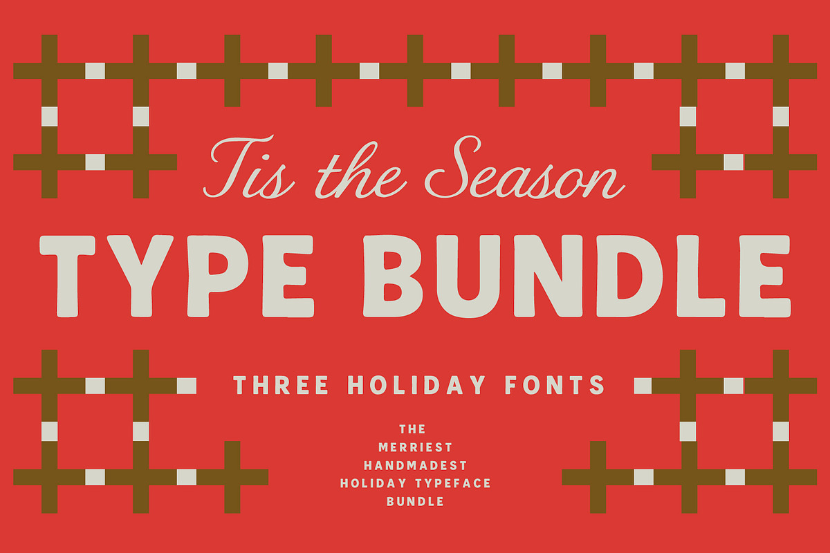 Holiday Bundle: Holiday Fonts, a Font by Press & Pen (Photo 1 of 10)