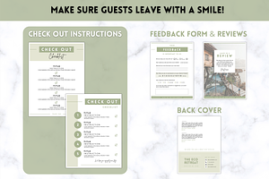 Airbnb Welcome Book Template