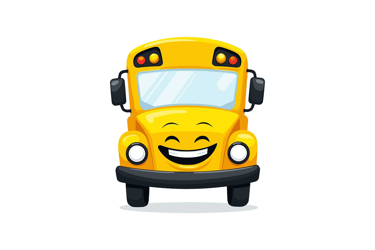 School Bus & Globe Clipart Set, an Object Graphic by Gfx_Store (Photo 10 of 13)