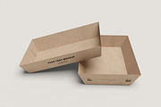 Food Tray Mockup, a Packaging Mockup by xavier_studio (Thumbnail 2 of 5)