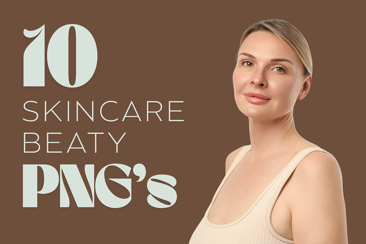 10 Skincare PNGs – Real Model Set, a Beauty & Fashion Photo by AtlasStudio PRO (Photo 3 of 3)