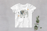 Boho elephants Collection, a Graphic by Nafanya (Thumbnail 4 of 11)