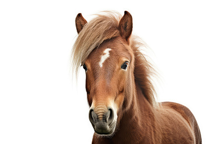 Pony photo realistic illustration -, an Animal Photo by Aimagenarium@gmail.com